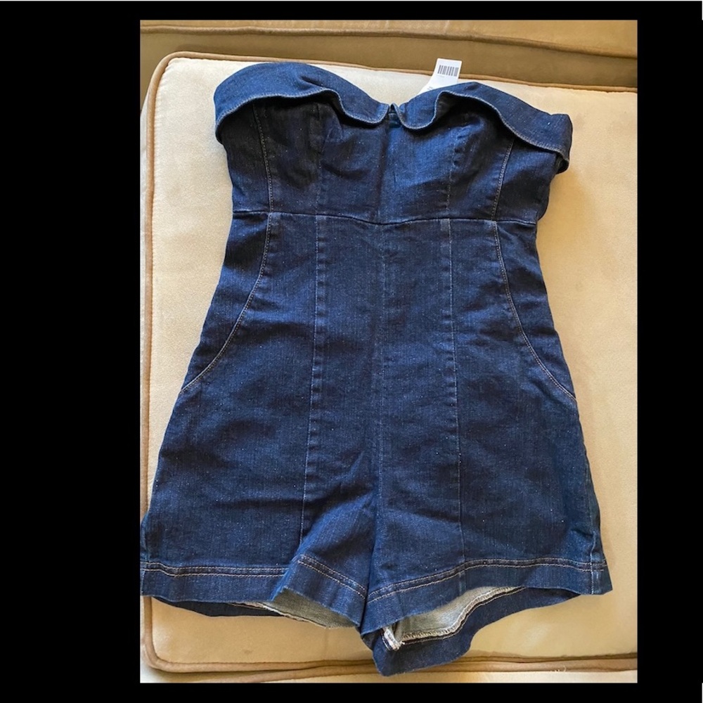 UO Denim Romper
